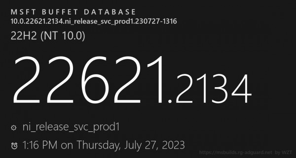 Windows11Ƴ8۷eKB5029263汾22621.2134Ԕ